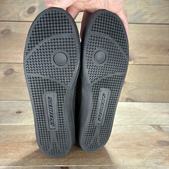 skechers madison avenue womens size 9 shoes black bow slip on comfort sneakers - Picture 6 of 10